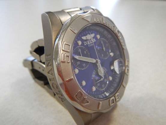 Invicta 9538A elite titanium diver quartz chronograph review